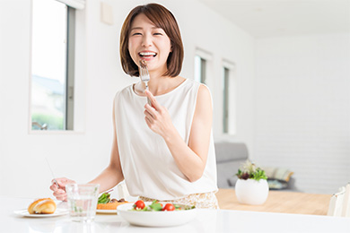食べものに気を配るメリット